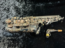 P. Mauriat 500BX Alto Sax in Black-Nickel Plate with Silver Keys PM0112917 - Special Pricing
